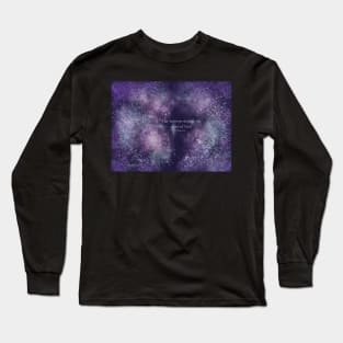 Nebula 8 - with Psalm 19:1 Long Sleeve T-Shirt